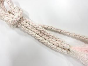 未使用品　正絹　手組帯締め